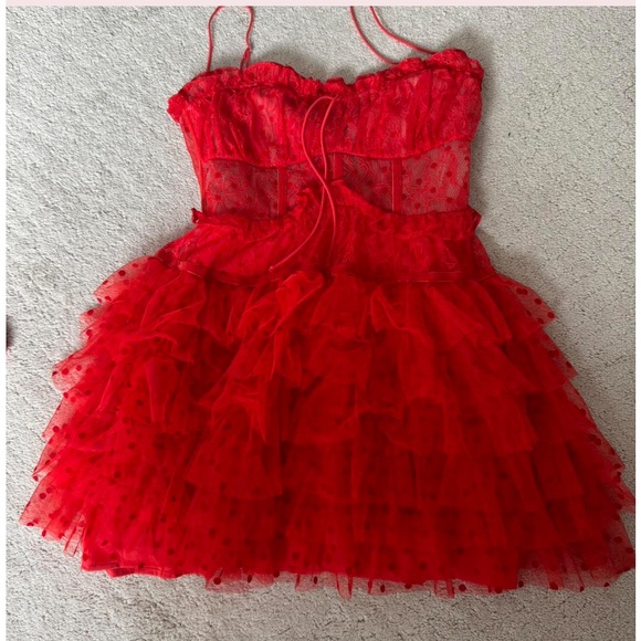 For love And Lemons Jules Mini Dress❤️ - Picture 6 of 8